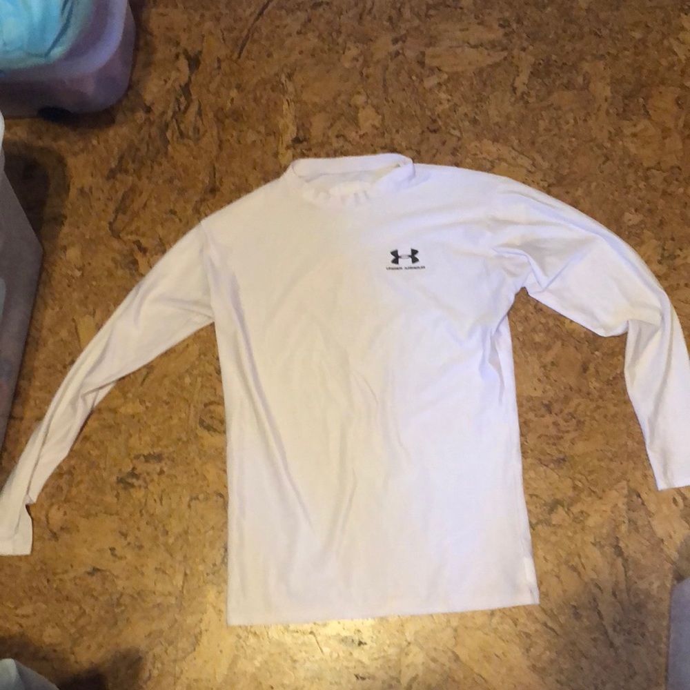 White Under Armour Long Sleeve XL